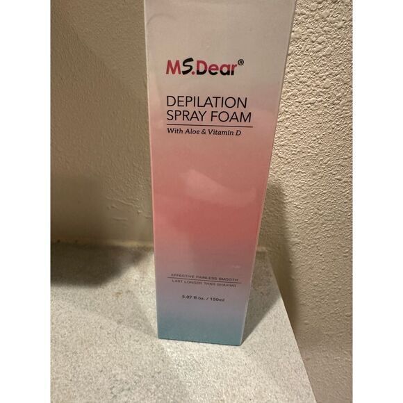 Professional Depilation‎ Spray Foam Hair Removal Treatment - New Sealed - Picture 1 of 3